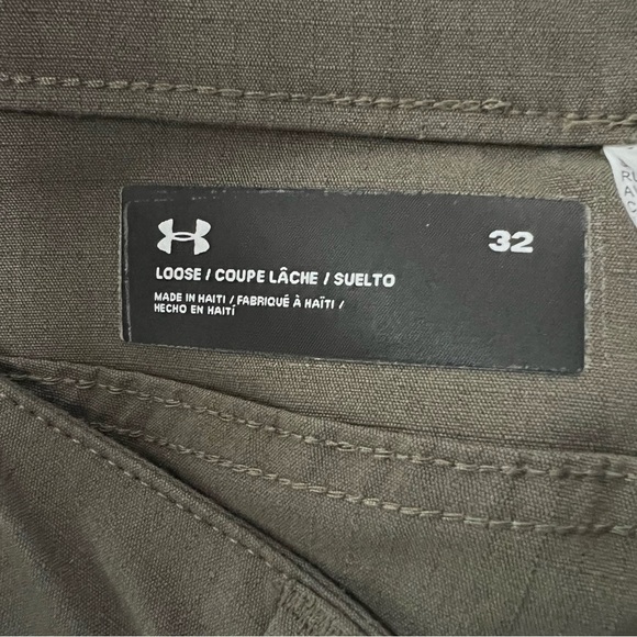 Under Armour Olive Green Shorts - Picture 3 of 3